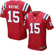 Men's New England Patriots #15 Reggie Wayne Red Alternate Nfl Nike Elite Jersey Nfl