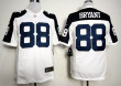 Nike Dallas Cowboys #88 Dez Bryant White Thanksgiving Limited Jersey Nfl