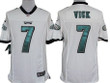 Nike Philadelphia Eagles #7 Michael Vick White Limited Jersey Nfl