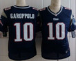 Nike New England Patriots #10 Jimmy Garoppolo Blue Elite Jersey Nfl