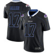 Nike Buffalo Bills #17 Josh Allen Black Shadow Legend Limited Jersey Nfl