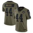 Men's Washington Football Team #44 John Riggins Nike Olive 2021 Salute To Service Retired Player Limited Jersey Nfl
