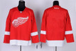 Detroit Red Wings Blank Red Jersey Nhl