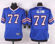 Men's Buffalo Bills #77 Cordy Glenn Royal Blue Team Color Nfl Nike Elite Jersey Nfl
