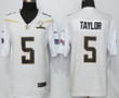 Men's Buffalo Bills #5 Tyrod Taylor White 2016 Pro Bowl Stitched Nfl Nike Elite Jersey Nfl