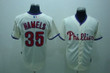 Philadelphia Phillies #35 Cole Hamels Cream Jersey Mlb
