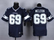 Nike Dallas Cowboys #69 Henry Melton Blue Elite Jersey Nfl