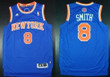 New York Knicks #8 J.R. Smith Revolution 30 Swingman 2013 Blue Jersey Nba