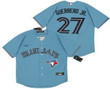 Men's Toronto Blue Jays #27 Vladimir Guerrero Jr. Light Blue Stitched Mlb Cool Base Nike Jersey Mlb
