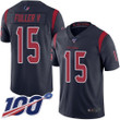 Nike Texans #15 Will Fuller V Navy Blue Men's Stitched Nfl Limited Rush 100Th Season Jersey Nfl