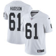 Nike Oakland Raiders #61 Rodney Hudson White Men's Stitched Nfl Vapor Untouchable Limited Jersey Nfl