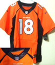 Size 60 4Xl 2013 New Collar Peyton Manning Denver Broncos #18 Orange Nike Elite Jersey Nfl