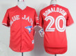 Toronto Blue Jays #20 Josh Donaldson Red Jersey Mlb