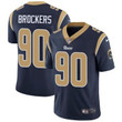 Nike Los Angeles Rams #90 Michael Brockers Navy Blue Team Color Men's Stitched Nfl Vapor Untouchable Limited Jersey Nfl