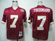 Washington Redskins #7 Joe Theismann Red Throwback Jersey Nfl