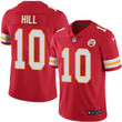 Nike Kansas City Chiefs #10 Tyreek Hill Red Team Color Men's Stitched Nfl Vapor Untouchable Limited Jersey Nfl