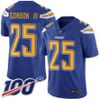 Chargers #25 Melvin Gordon Iii Electric Blue Men's Stitched Football Limited Rush 100Th Season Jersey Nfl