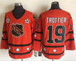 1972-81 Nhl All-Star #19 Bryan Trottier Orange Ccm Throwback Stitched Vintage Hockey Jersey Nhl