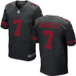 Men's San Francisco 49Ers #7 Matt Barkley Black Alternate Stitched Nfl Nike Elite Jersey Nfl