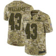 Nike Saints #43 Marcus Williams Camo Men's Stitched Nfl Limited 2018 Salute To Service Jersey Nfl