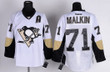Pittsburgh Penguins #71 Evgeni Malkin White Jersey Nhl