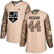 Adidas Kings #44 Robyn Regehr Camo 2017 Veterans Day Stitched Nhl Jersey Nhl