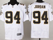 Nike New Orleans Saints #94 Cameron Jordan Black White Jersey Nfl