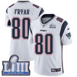 #80 Limited Irving Fryar White Nike Nfl Road Youth Jersey New England Patriots Vapor Untouchable Super Bowl Liii Bound Nfl