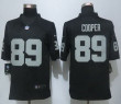 Oakland Raiders #89 Amari Cooper Black Team Color Nfl Nike Game Jersey Nfl