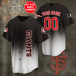 Personalize Baseball Jersey -  San Francisco Giants All Over Print Baseball Jersey for Fans - Baseball Jersey LF