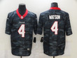 Men's Houston Texans #4 Deshaun Watson 2020 Camo Limited Stitched Nike Nfl Jersey Nfl