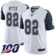 Nike Cowboys #82 Jason Witten White Men's Stitched Nfl Limited Rush 100Th Season Jersey Nfl