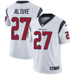 Nike Houston Texans #27 Jose Altuve White Men's Stitched Nfl Vapor Untouchable Limited Jersey Nfl