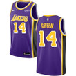 Nike Lakers #14 Danny Green Purple Nba Swingman Statement Edition Jersey Nba