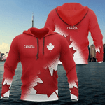 Canada Red Hoodie Pl
