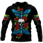 Butterfly Love Skull 3D All Over Printed For Man And Women Qb05192001