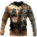 Pl438 Love Bear 3D All Over Printed Shirts