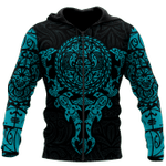 Maori Tangaroa Blue Tattoo 3D All Over Printed Shirt And Short For Man And Women  Hht20072001