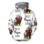 3D All Over Print Best Papa Ever Shirt And Short For Man And Women Pl