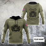 Proud To Be British Army Veteran Personalized Name - 3D All Over Printed Shirts For Men And Women
