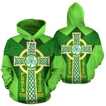 Irish Celtic Cross Shamrock 3D All Over Printed Shirts For Men And Women Tt0127