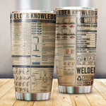 Personalized Welder Knowledge Stainless Steel Tumbler  27022101.Cxt