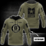 Proud To Be U.S Army Veteran Personalized Name - 3D All Over Printed Shirts For Men And Women