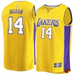 Brandon Ingram Los Angeles Lakers Fast Break Nba Jersey Gold - Icon Edition