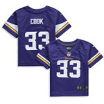Dalvin Cook Minnesota Vikings Infant Player Game Jersey - Purple