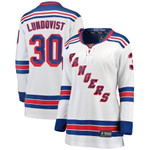 Henrik Lundqvist New York Rangers Women's Breakaway Player NHL Jersey - White