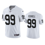 Raiders Clelin Ferrell #99 Vapor Limited White Jersey