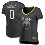 D'angelo Russell Golden State Warriors Women's Fast Break Player NBA Jersey - Statement Edition - Black