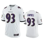 Calais Campbell Baltimore Ravens White Vapor NFL Jersey