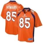 Bug Howard Denver Broncos Nfl Pro Line Team Player Jersey - Orange